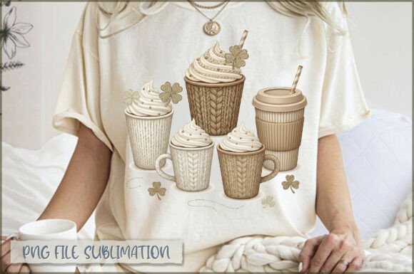 Coffee Cups St. Patricks Embroidery PNG Review