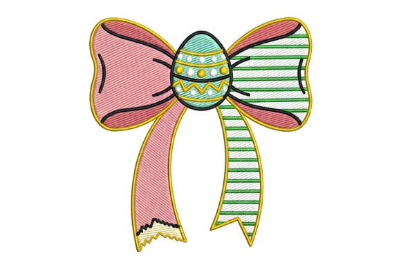 Easter Bow Egg Embroidery Design Review