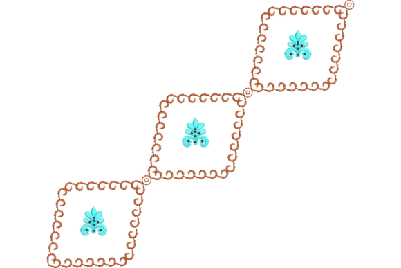 Floral Ornamental Embroidery Design Review