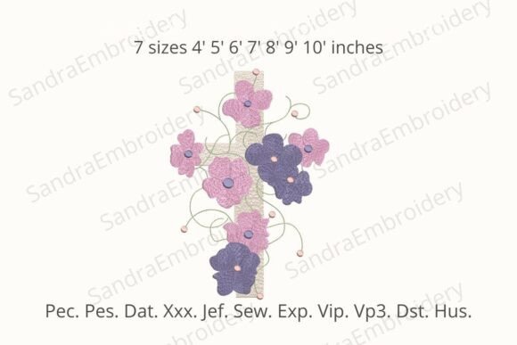Flower Cross Embroidery Design Review