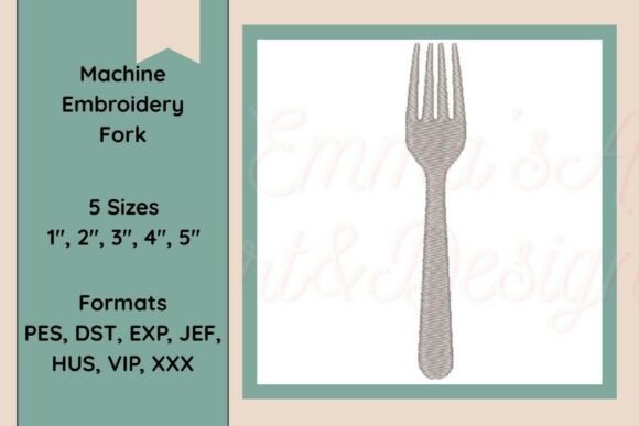 Fork Machine Embroidery Design Review