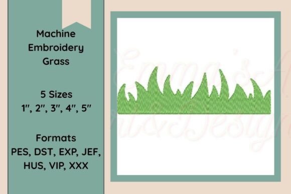 Grass Machine Embroidery Design Review for Seasonal Shops