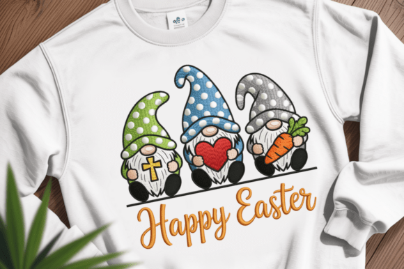 Happy Easter Gnomes Embroidery Design Review
