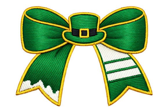 Leprechaun Hat Bow Embroidery: A Designer's Review for Holiday Collections