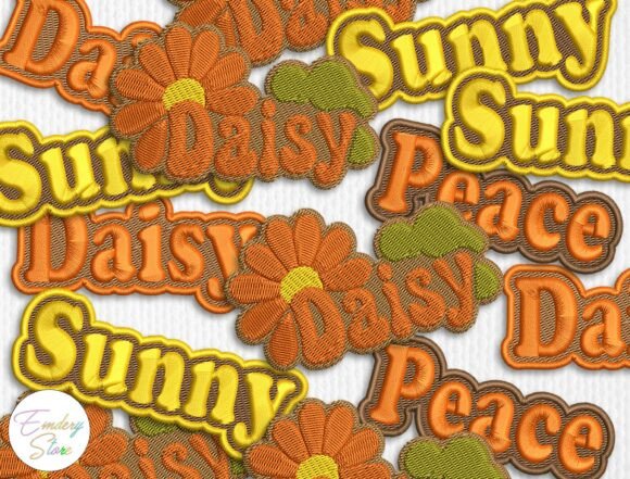 Retro Flower Word Embroidery Patch Review