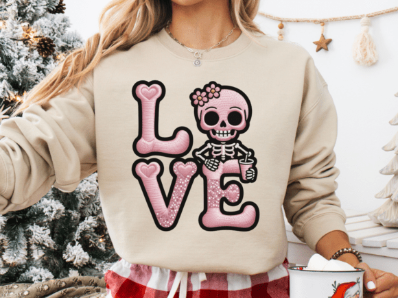 Review: The Embroidery Pink Valentine Skull Design