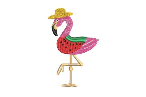 Summer Flamingo Embroidery: A Designer's Gift Shop Review