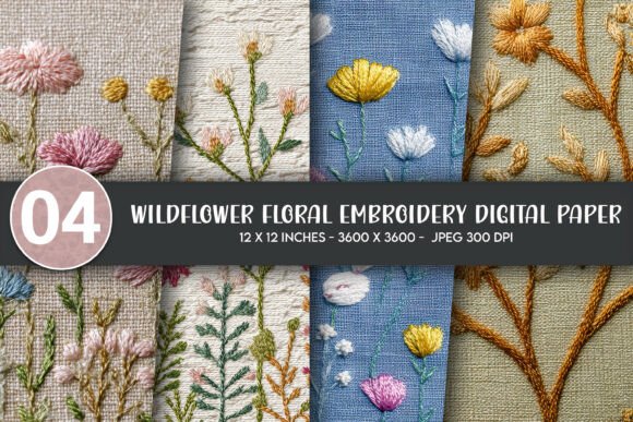 Wildflower Floral Embroidery Digital: A Designer's Review
